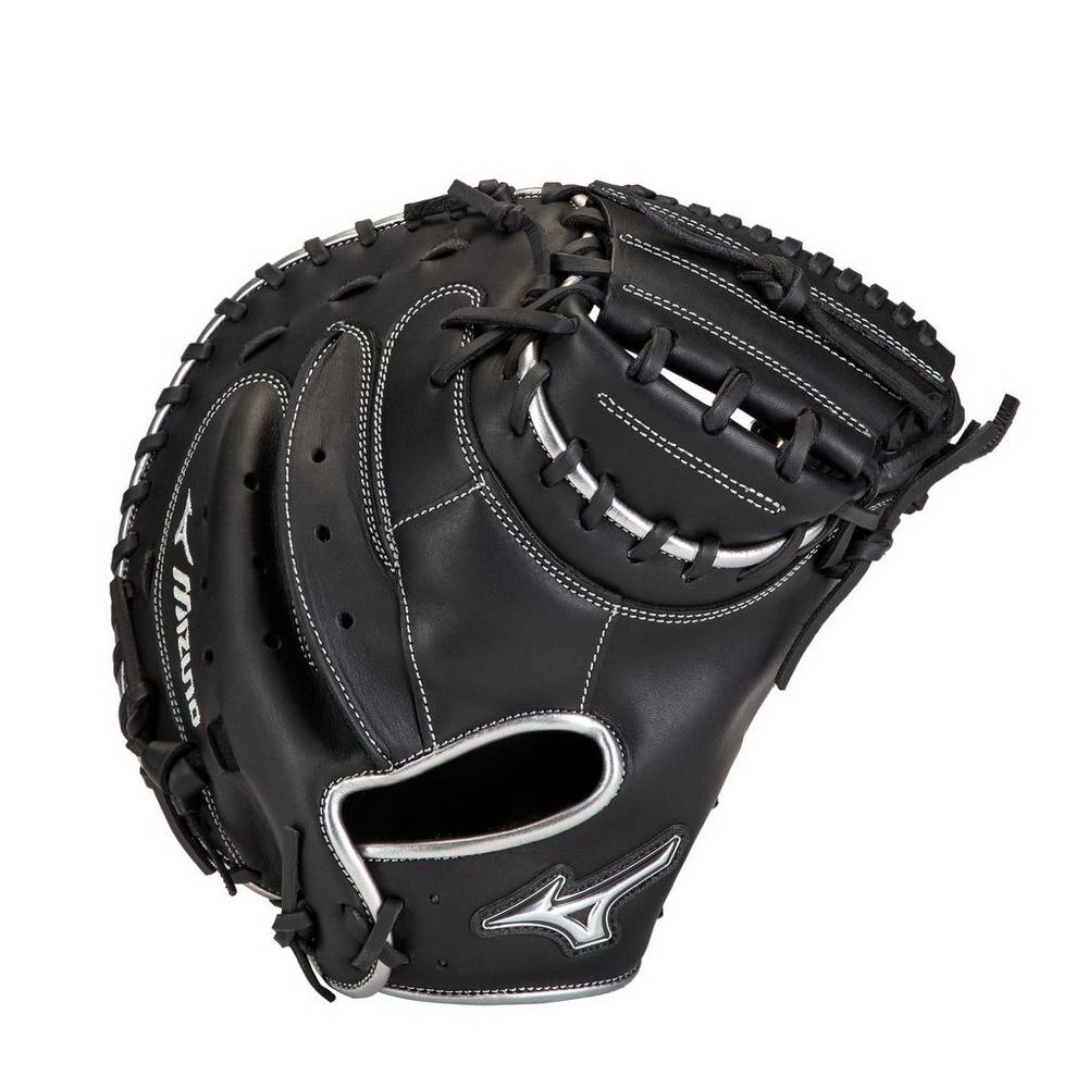 Mizuno MVP Prime SE 34" Férfi Catchers Mitt Fekete/Titán MKG365721